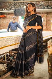 Block Printed Sarees